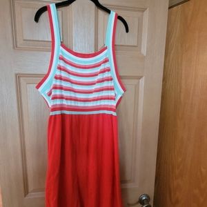 Mid cloth knit dress 2X